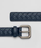 Bottega Veneta® Light Tourmaline Intrecciato VN Belt Bottega Veneta® Light Tourmaline Intrecciato VN Belt
