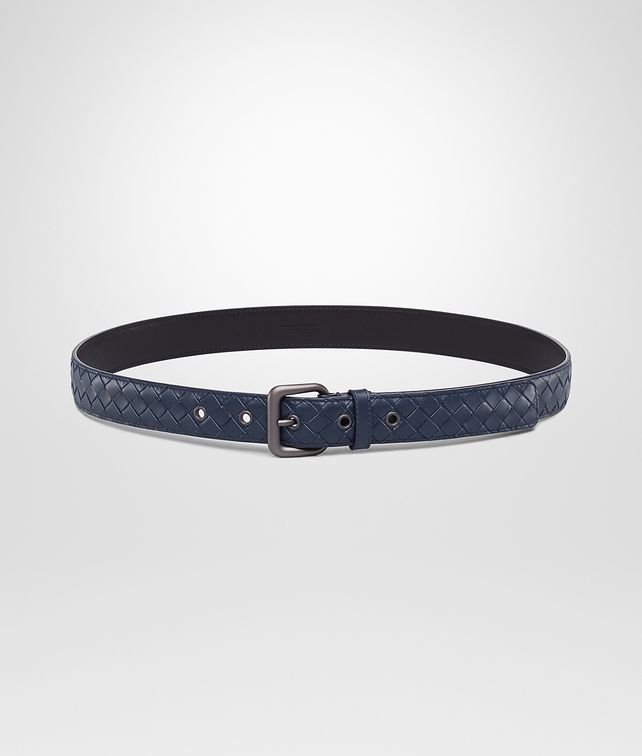 BOTTEGA VENETA Light Tourmaline Intrecciato VN Belt Belt U fp