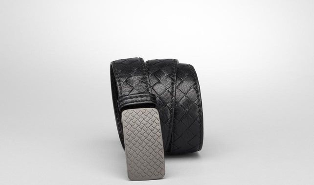 BOTTEGA VENETA - Intrecciato Buffalo Sport Belt