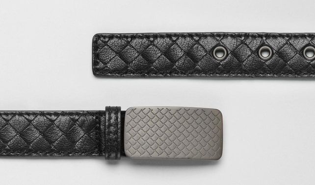 BOTTEGA VENETA - Intrecciato Buffalo Sport Belt