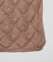 Bottega Veneta® Light Brown Silk Cotton Scarf Bottega Veneta® Light Brown Silk Cotton Scarf