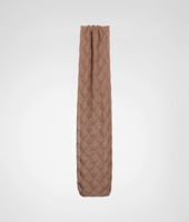 Bottega Veneta® Light Brown Silk Cotton Scarf Bottega Veneta® Light Brown Silk Cotton Scarf