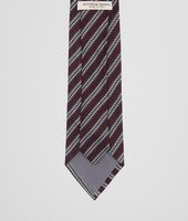 Bottega Veneta® Amaranth Dark Grey Silk Tie Bottega Veneta® Amaranth Dark Grey Silk Tie