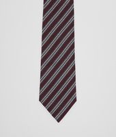 Bottega Veneta® Amaranth Dark Grey Silk Tie Bottega Veneta® Amaranth Dark Grey Silk Tie