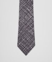 Bottega Veneta® Midnight Blue Beige Silk Tie Bottega Veneta® Midnight Blue Beige Silk Tie