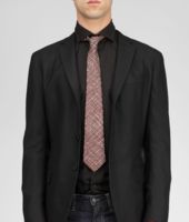 Bottega Veneta® Amaranth Beige Silk Tie Bottega Veneta® Amaranth Beige Silk Tie