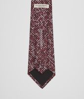 Bottega Veneta® Coffee Bordeaux Silk Tie Bottega Veneta® Coffee Bordeaux Silk Tie