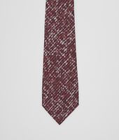 Bottega Veneta® Coffee Bordeaux Silk Tie Bottega Veneta® Coffee Bordeaux Silk Tie