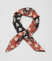Bottega Veneta® Silk Marguerite Print Foulard Bottega Veneta® Silk Marguerite Print Foulard