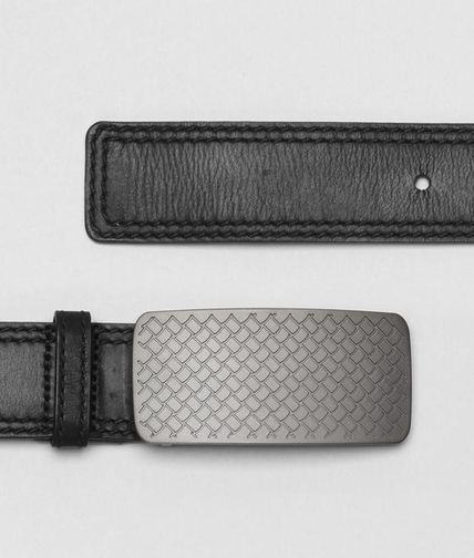BOTTEGA VENETA - Waxed Leather Belt