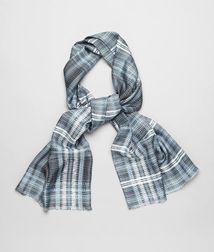 BOTTEGA VENETA - Scarves, Midnight Blue Sky Silk Scarf