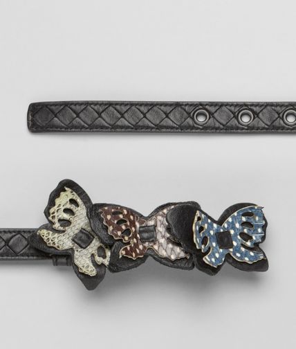 BOTTEGA VENETA - Intrecciato Ayers Butterfly Belt