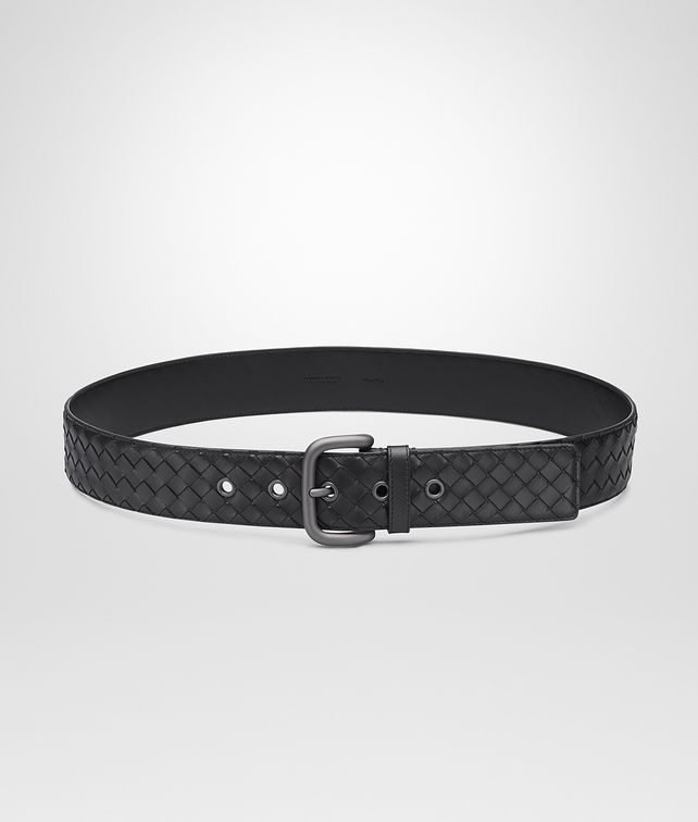 BOTTEGA VENETA BELT IN NERO INTRECCIATO VN Belt U fp