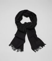Bottega Veneta® Black Cashmere Silk Scarf Bottega Veneta® Black Cashmere Silk Scarf