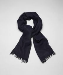 BOTTEGA VENETA - Scarves, Midnight Blue Cashmere Silk Scarf
