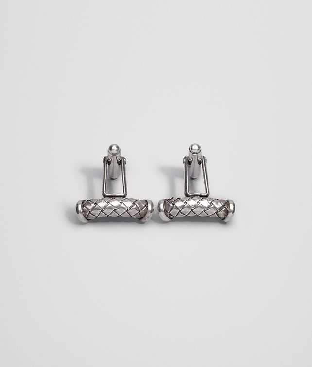 BOTTEGA VENETA GEMELLI IN ARGENTO INTRECCIATO Altro accessoro n argento U fp