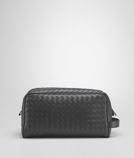 BOTTEGA VENETA - Ardoise Intrecciato VN Toiletry Case