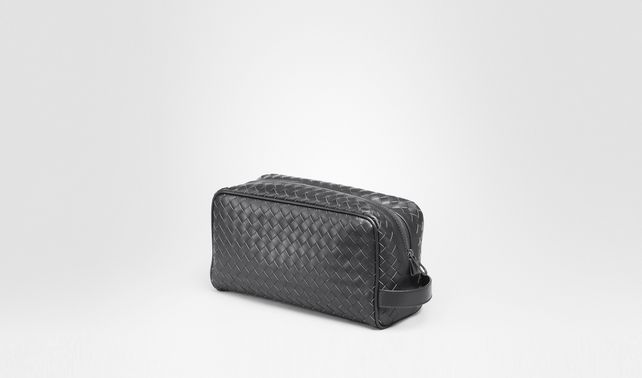 BOTTEGA VENETA - Ardoise Intrecciato VN Toiletry Case