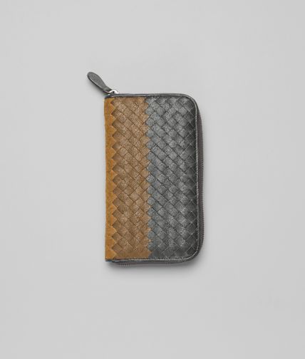 BOTTEGA VENETA - Intrecciato Club Zip Around Wallet