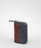 Bottega Veneta® Ardoise Brique Watteau Intrecciato Club Fume Coin Purse Bottega Veneta® Ardoise Brique Watteau Intrecciato Club Fume Coin Purse