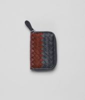 Bottega Veneta® Ardoise Brique Watteau Intrecciato Club Fume Coin Purse Bottega Veneta® Ardoise Brique Watteau Intrecciato Club Fume Coin Purse