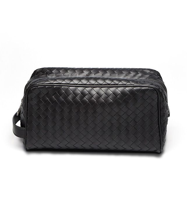 BOTTEGA VENETA BEAUTY CASE IN NERO INTRECCIATO VN Other Leather Accessory D fp