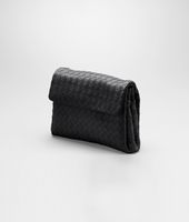 Bottega Veneta® Nero Intrecciato Nappa Cosmetic Case Bottega Veneta® Nero Intrecciato Nappa Cosmetic Case