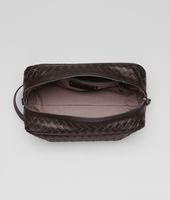 Bottega Veneta® Ebano Intrecciato VN Toiletry Case Bottega Veneta® Ebano Intrecciato VN Toiletry Case