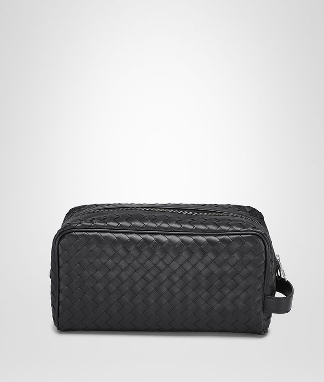BOTTEGA VENETA BEAUTY CASE IN NERO INTRECCIATO VN Small bag U fp