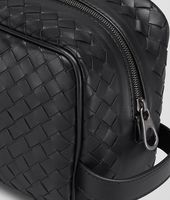Bottega Veneta® Nero Intrecciato VN Toiletry Case Bottega Veneta® Nero Intrecciato VN Toiletry Case