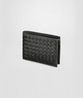 Bottega Veneta® Nero Intrecciato VN Wallet Bottega Veneta® Nero Intrecciato VN Wallet