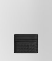 Bottega Veneta® Nero Intrecciato Vn Card Case Bottega Veneta® Nero Intrecciato Vn Card Case