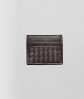 Bottega Veneta® Ebano Intrecciato Vn Card Case Bottega Veneta® Ebano Intrecciato Vn Card Case