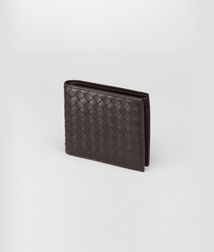 BOTTEGA VENETA - Wallets, Ebano Intrecciato VN Wallet