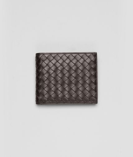 BOTTEGA VENETA - Ebano Intrecciato VN Wallet