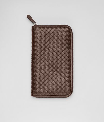 BOTTEGA VENETA - Edoardo Intrecciato VN Zip Around Wallet