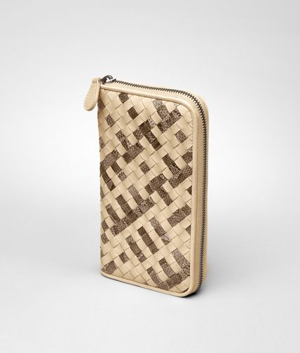 BOTTEGA VENETA - Intrecciato Ayers Nappa Zip Around Wallet