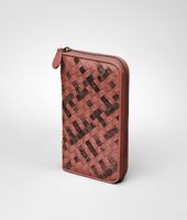 Bottega Veneta® Appia Intrecciato Ayers Nappa Zip Around Wallet Bottega Veneta® Appia Intrecciato Ayers Nappa Zip Around Wallet