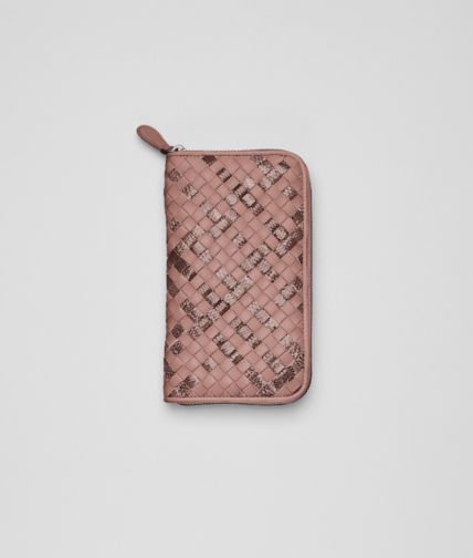BOTTEGA VENETA - Intrecciato Ayers Nappa Zip Around Wallet