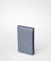 Bottega Veneta® Intrecciato Washed Lambskin Card Case Bottega Veneta® Intrecciato Washed Lambskin Card Case