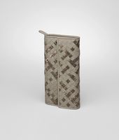 Bottega Veneta® Fume Intrecciato Ayers Nappa Continental Wallet Bottega Veneta® Fume Intrecciato Ayers Nappa Continental Wallet