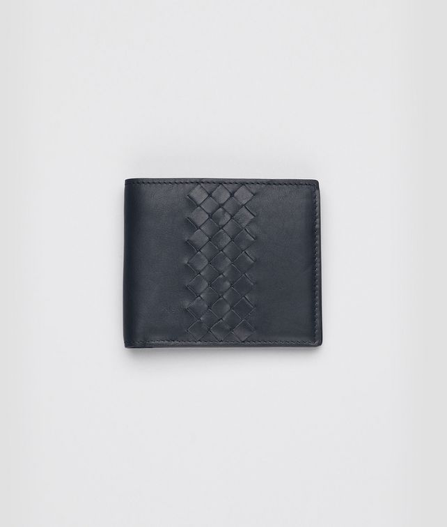 BOTTEGA VENETA Tourmaline Intrecciato Light Calf Wallet Bi-fold Wallet U fp