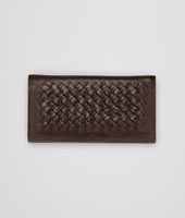 Bottega Veneta® Edoardo Ebano Light Calf Soft Crocodile Fume Continental Wallet Bottega Veneta® Edoardo Ebano Light Calf Soft Crocodile Fume Continental Wallet