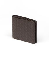 Bottega Veneta® Portemonnaie aus VN-Leder Intrecciato Ebano Bottega Veneta® Portemonnaie aus VN-Leder Intrecciato Ebano