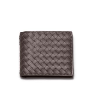 BOTTEGA VENETA - Ebano Intrecciato VN Wallet