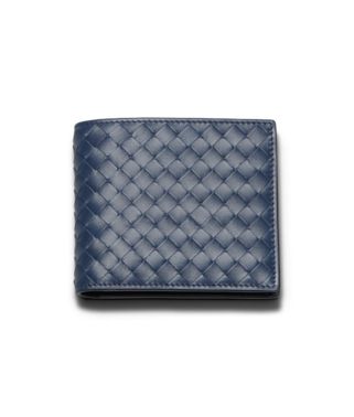 BOTTEGA VENETA - Celeste Intrecciato VN Wallet