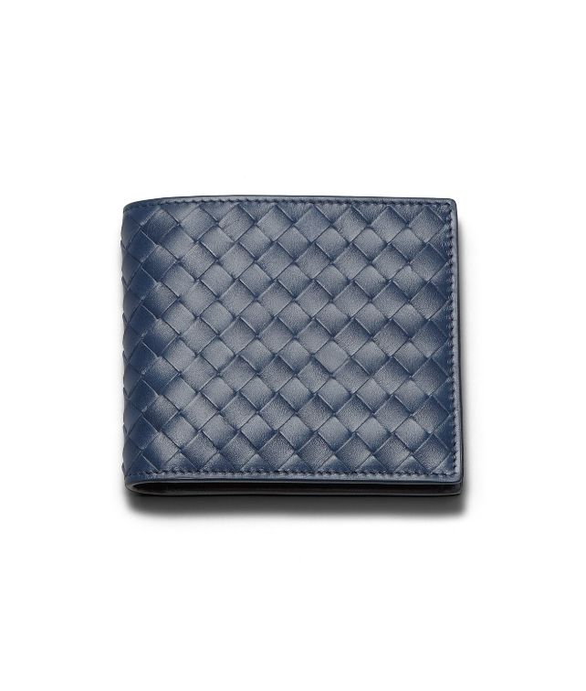 BOTTEGA VENETA WALLET IN CELESTE INTRECCIATO VN Bi-fold Wallet U fp