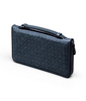 Bottega Veneta® Celeste Intrecciato VN Travel Document Case Bottega Veneta® Celeste Intrecciato VN Travel Document Case