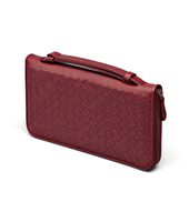 Bottega Veneta® Vermillon Intrecciato VN Travel Document Case Bottega Veneta® Vermillon Intrecciato VN Travel Document Case