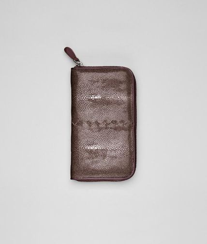 BOTTEGA VENETA - Soft Stingray Nappa Zip Around Wallet